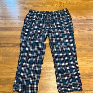 Men’s J Crew Pajama pant bottoms Size Extra Large - XL